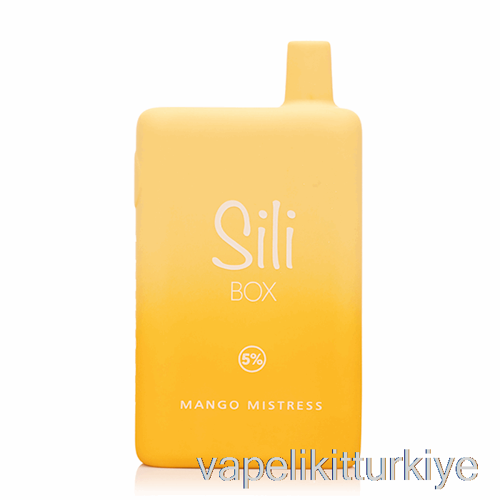 Vape Türkiye Sili Kutusu 6000 Tek Kullanımlık Mango Metresi